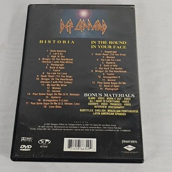 Definitely Leppard In the Round In your Face - Picture 2 of 4